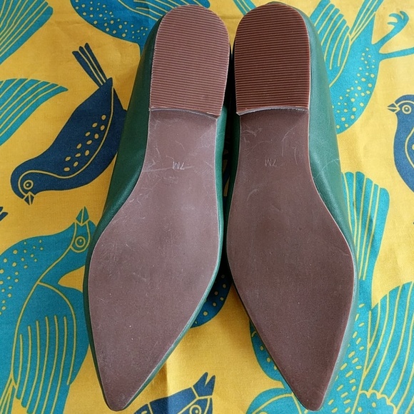 Jeffrey Campbell Havana Pointed Toe Flats - Green - Picture 8 of 8